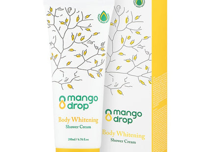 MANGODROP  Body Whitening Shower Cream, 200ml, 1 count