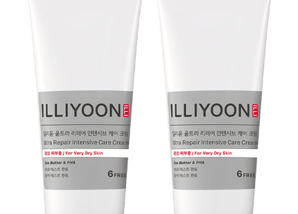 ILLIYOON  Ultra Repair Intensive Care Cream 200ml, 2 Pack