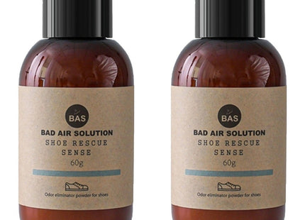 BAS  Shoe Deodorizer, 60g, 2 Pack