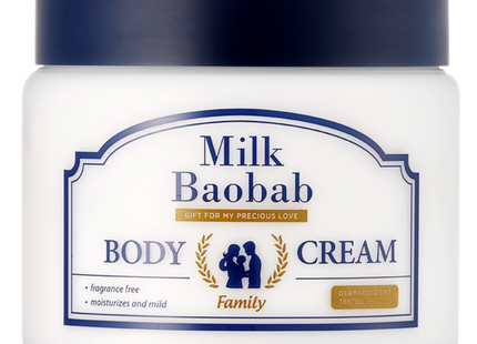 MILKBAOBAB  Family Body Cream Unscented 500g 1 Pack