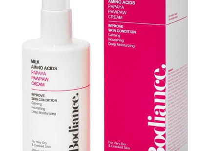 BODYANCE  Milk Amino Papaya Popo Body Cream, 300ml, 1 count
