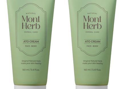 MONT DE HERB  Ato Cream 160ml, 2 Pack