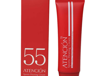 ATTENTION 55  Sports Heating Cream Relaxing Recovery Warm-up Heat Nano Capsule Cream 80ml 1EA