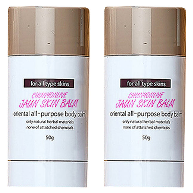 CHEONAN LIVE  Jauyn Skin Balm Stick, 50g, 2 count
