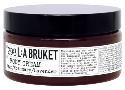 LABUTE  Body Cream Sage Rosemary Lavender 200g 1 Each