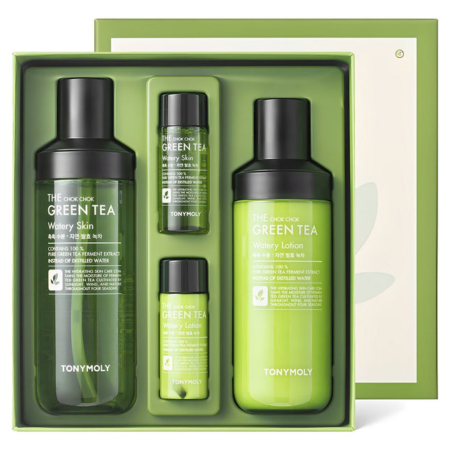 TONYMOLY The Chok Chok Green Tea Moisture Set, 1 Set