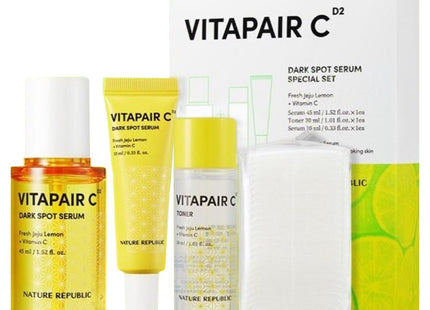 NATURE REPUBLIC Vita Pair C Dark Spot Serum Set 45ml 1 Set