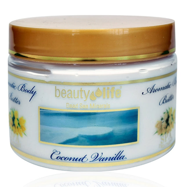 AHAVA  Deadsea Mineral Aromatic Body Butter Coconut Vanilla 350ml 1 Piece