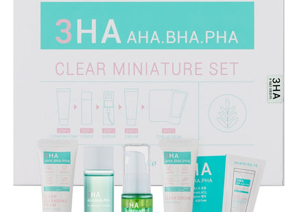 THREER  Cica Acne Soothing Travel Kit 5 Types, 1 Set
