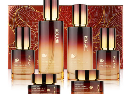 GINIYUM Sensitive Care Snail Skin Lotion Set 6 Types