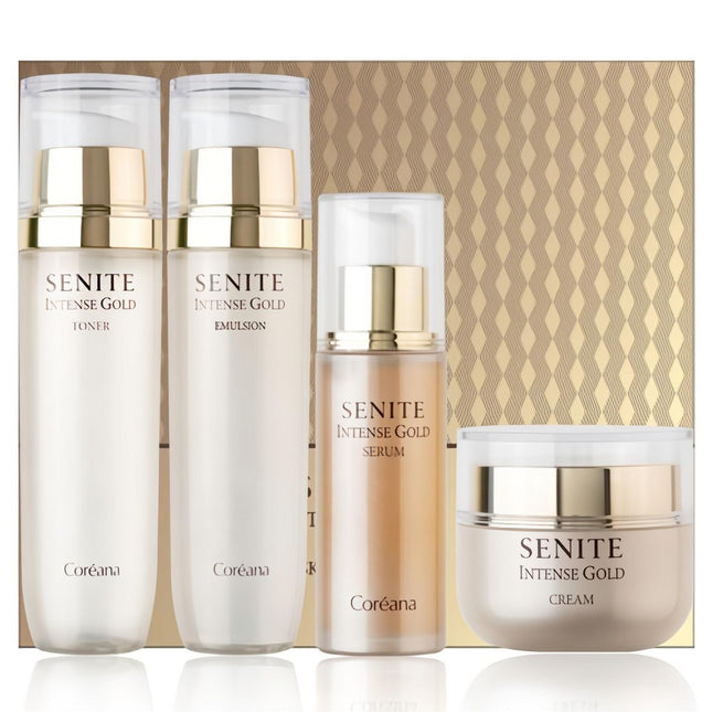 SENITE INTENSE GOLD Skincare 4-Piece Set