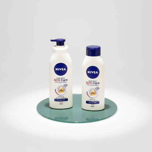 NIVEA NIVEA SOS CARE BODY LOTION DOUBLE SET 400ml + 400ml