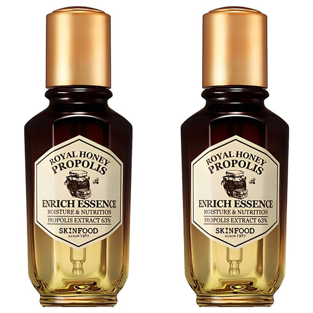 SKINFOOD  Royal Honey Propolis Enrich Essence 50ml, 2 Count