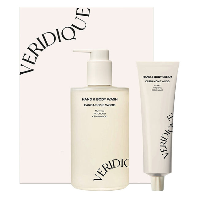 VERIDIQUE Veridique Hand & Body Wash Cream Duo Gift Set Cardamom Wood, 1 Set
