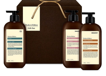 LG HOUSEHOLD & HEALTH CARE LG H&H MODERN ALL TIME Hair Shampoo + Conditioner + Body Wash Set F, 1 Set