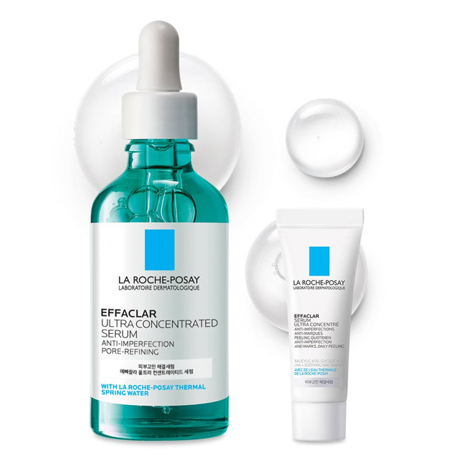 LA ROCHE-POSAY  Effaclar Ultra Concentrated Serum 50ml + 3ml Set, 1 Set