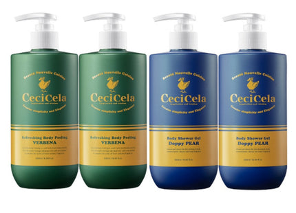 CECI CELLA  Reshaping Body Peeling 2p + Dopipier Body Shower 2p Double Set