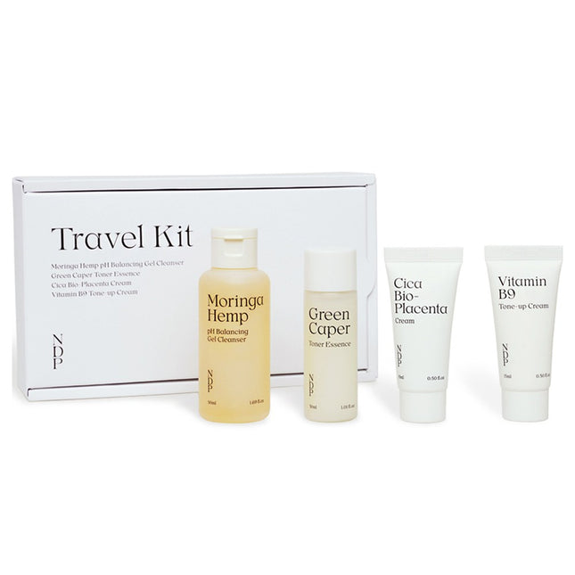 NATURAL DERMA PROJECT  Travel Kit Set 4 Items, 1 Set