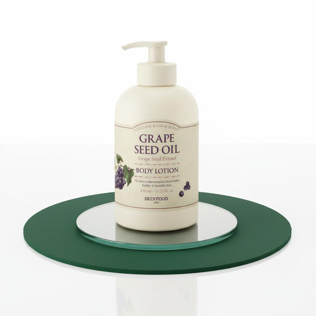 SKINFOOD Grape Seed Oil Body Wash  Lotion 450ml