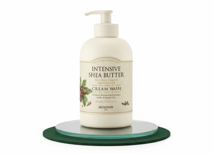 SKINFOOD Intensive Shea Butter Cream Wash  Lotion 450ml