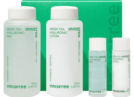 INNISFREE  Green Tea Hyaluronic Acid Skincare Set, 1 Set