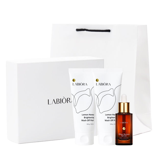 LAVIORA Lemon Honey Pack 2p + Aurora Serum Set