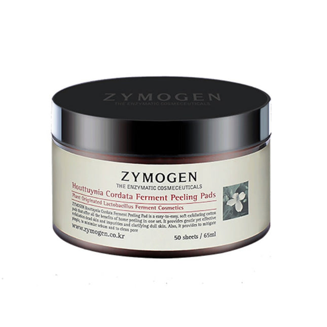 ZYMOGEN  Houttuynia Fermented Peeling Pad 50 Count