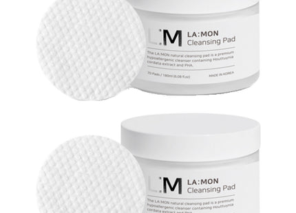 LAMUNG  Low pH Natural Cleansing Pad 70p 180ml 2ea