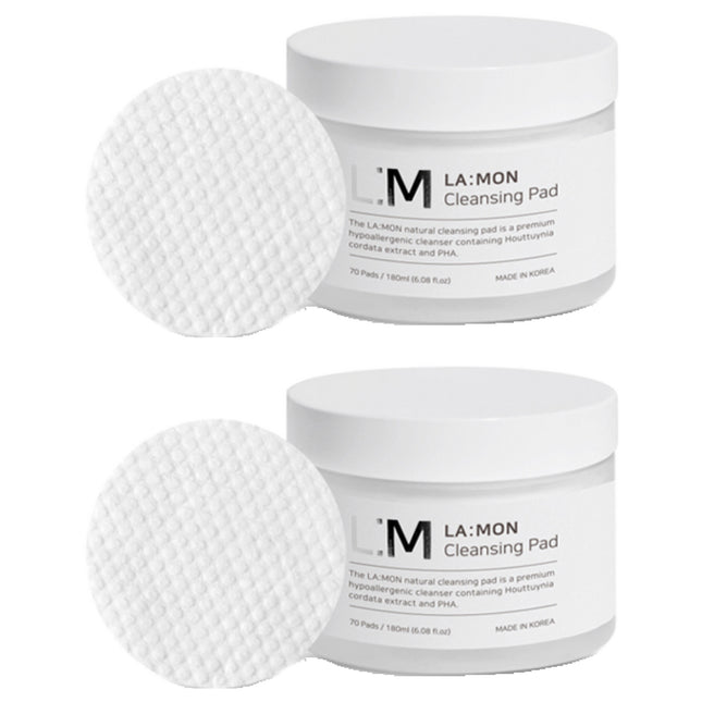 LAMUNG  Low pH Natural Cleansing Pad 70p 180ml 2ea