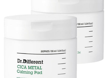 DR.DIFFERENT  Cica Metal Calming Pad 60ea, 2ea