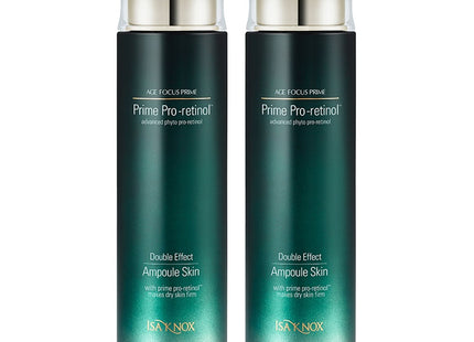 ISA KNOX  Age Focus Prime Double Effect Ampoule Skin, 160ml, 2 Count