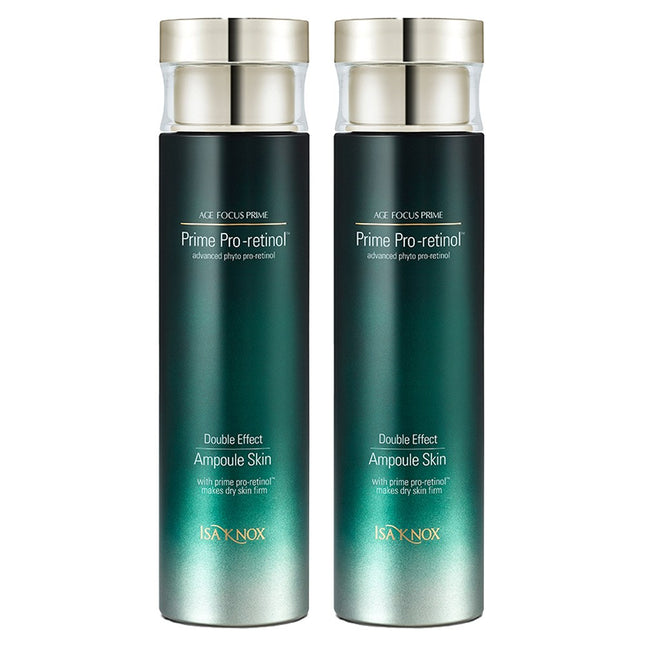 ISA KNOX  Age Focus Prime Double Effect Ampoule Skin, 160ml, 2 Count