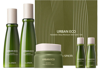 NONE Urban Eco Harakeke Deep Moisture Skin Care 3-Piece Set