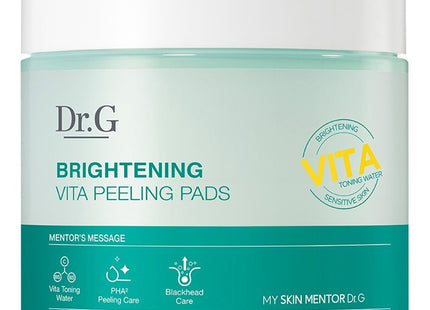 DR.G  Brightening Vita Peeling Pad 160g, 70 Count