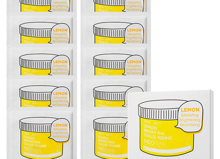 NEOGEN  Dermalogy Lemon Bright PHA Gauze Peeling Pad 10p