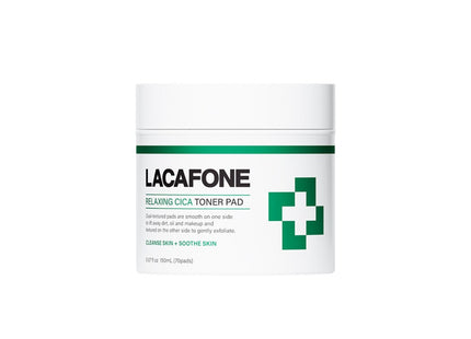 LAQPHONE  Relaxing Cica Toner Pad 70p, 150ml, 1 pack