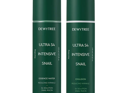 DEWYTREE  Ultra S4 Intensive Snail Essence Water 150ml + Emulsion 150ml, 1 Set