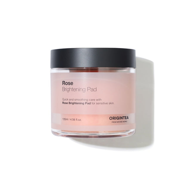 ORIGINTEA Origintea Rose Brightening Pad 60p, 135ml, 1 Count