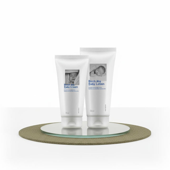 OULU Birch Ato Moisture Lotion  Cream Set