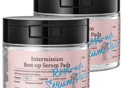 INTERMISSION Rest Up Serum Pad 60p, 200ml, 2count