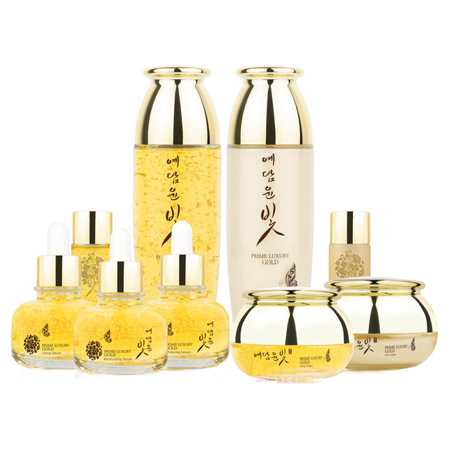 YEDAM YUNBIT Prime Luxury Gold Women's 7-Piece Set