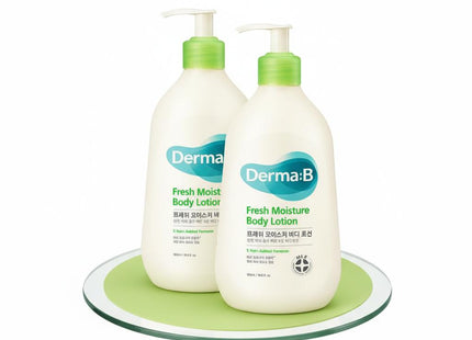 DERMAB Fresh Moisture Body Lotion 500ml + 500ml Double Set  Single Item