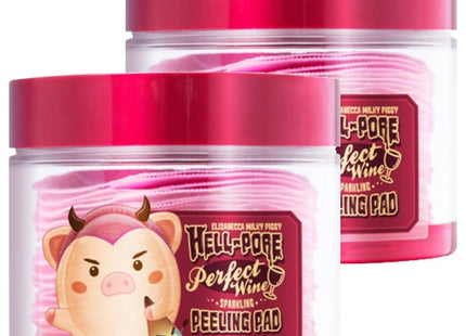 ELIZAVECCA HELPEAR PERFECT WINE SPARKLING PEELING PAD 2EA
