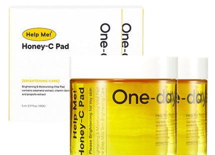 ONEDAY'S YOU  Help Me Honey Glow Pad Set (60ea x 2 + 20ea x 2 Travel Size)
