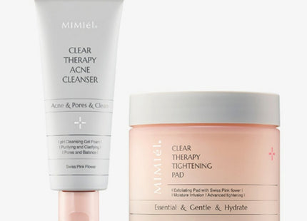 MIEL  Clear Therapy 2 Item Set (Cleanser + Pad), 1 Set