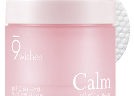 NINEHILLS  Calm Cica Toner Pad 70 Count 1 Pack