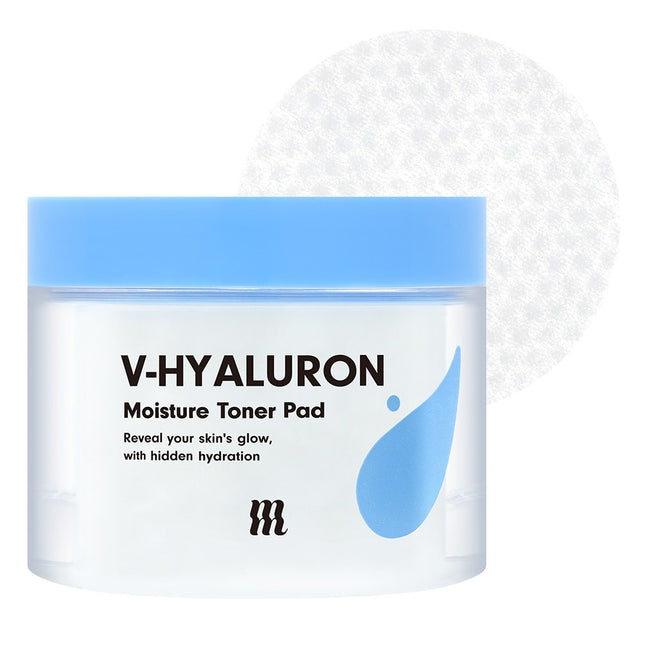 MERGE  V Hyaluronic Acid Moisture Toner Pad 120g, 60 Count