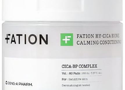 PATION  Hy Cica Biome Calming Condition Pad 165ml, 80 count, 1 unit