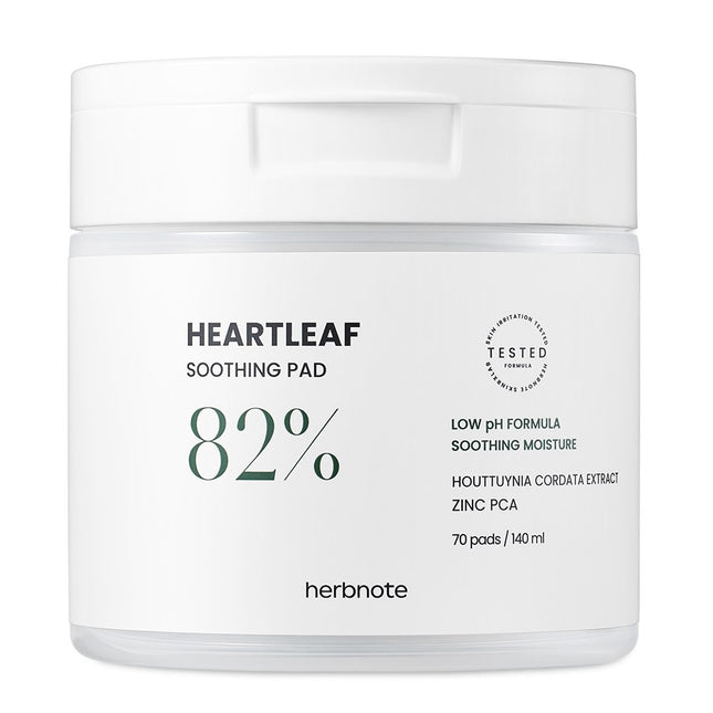 HUBENOTE  Houttuynia Cordata Calming Pad 70 Count