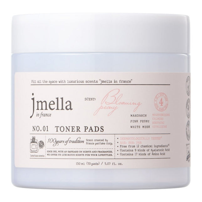 JAYJUN COSMETIC JAYJUN Paris Blooming Peony Toner Pad 150ml 70ea